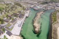 Drone footage reveals what Hayle harbour redevelopment could look like Drone footage reveals what Hayle harbour redevelopment could look like